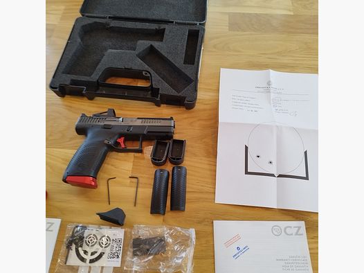 CZ P-10 C OR Red Sonderedition Set inkl Shield Sight RMS