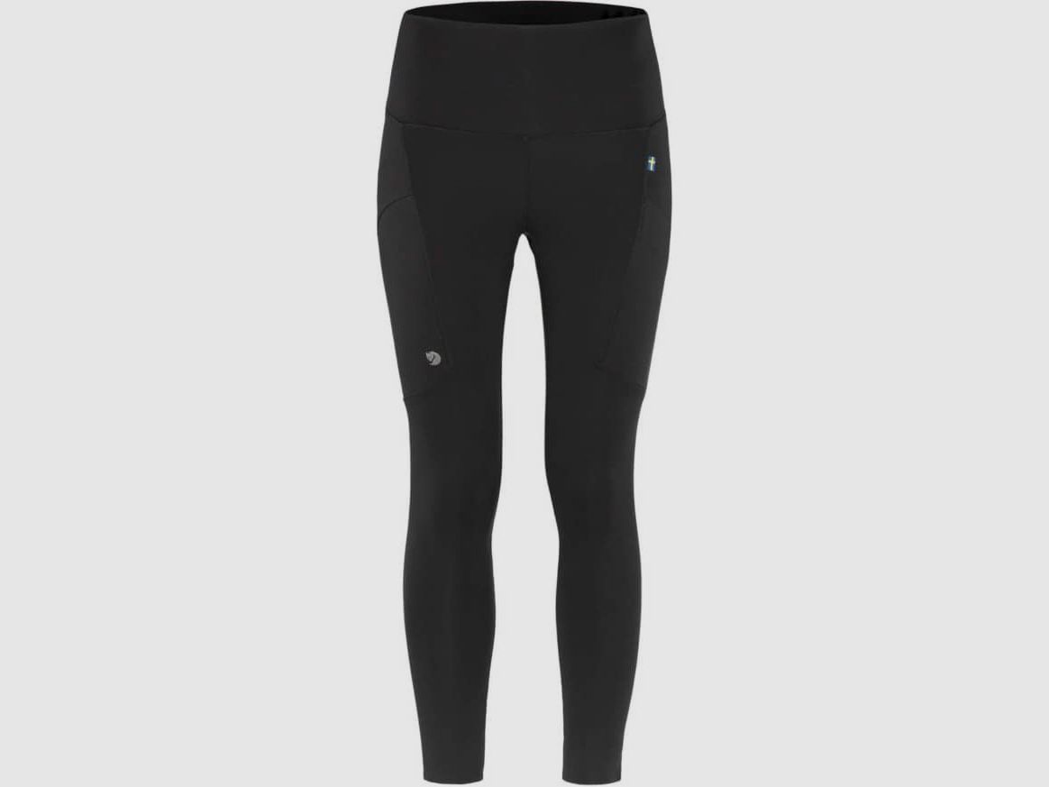 Fjällräven Abisko leggings da trekking Pro W Black-Iron Grey