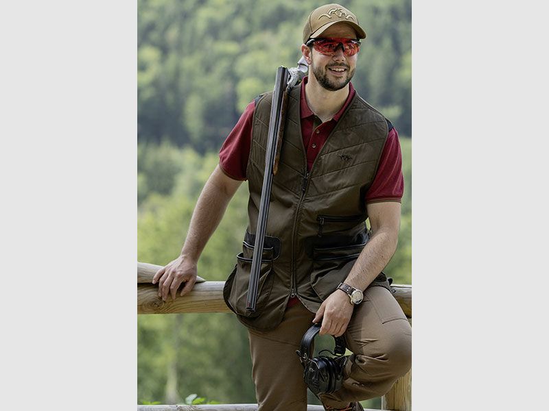 Blaser schietvest Light bruin