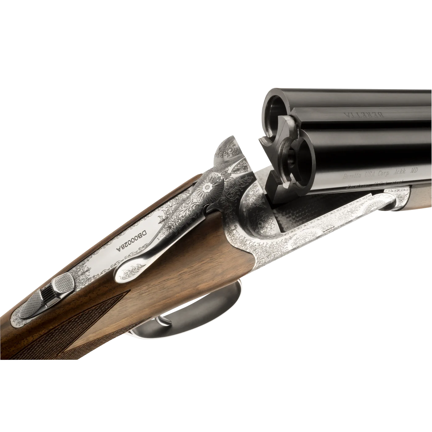 Beretta 486 S/S Floral Engraving 20/76 - 76cm løb, billede 2 af 6