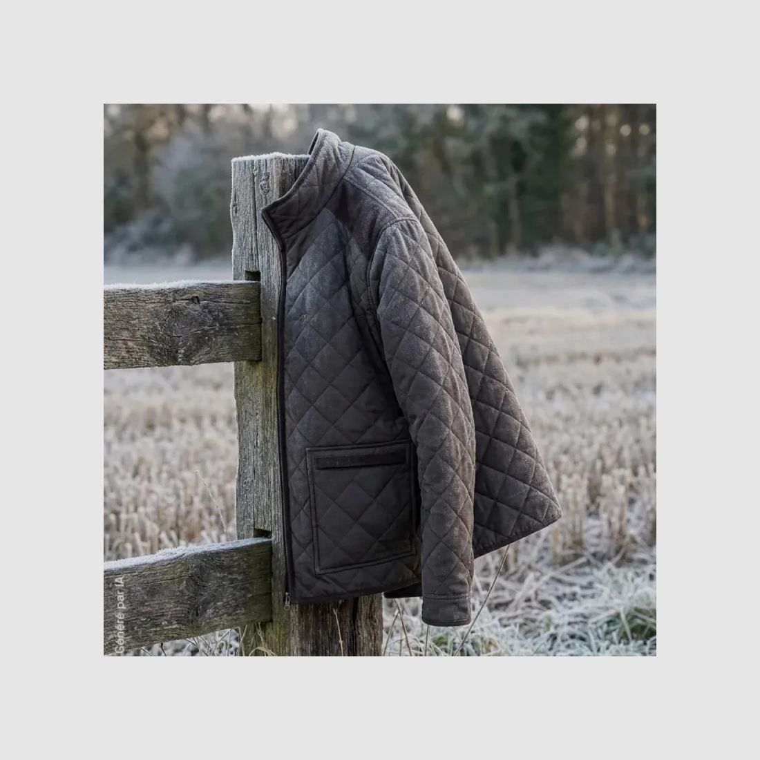 Gequilt jack Verney Carron La Ligne Boisgentil bruin, afbeelding 5 van 6
