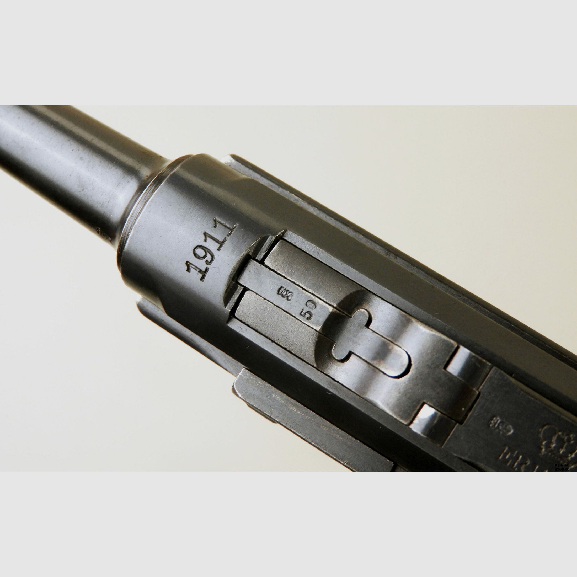 Pistole Erfurt mod. Luger P08 Kal. 9×19 matr. 8150, Bild 11 von 17