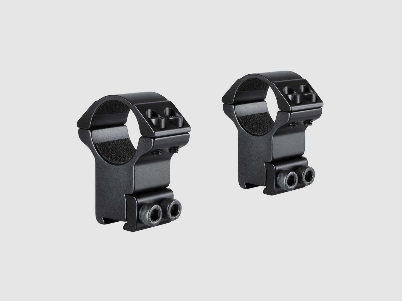 Match mount 9-11mm high saddle height 1 inch ring diameter