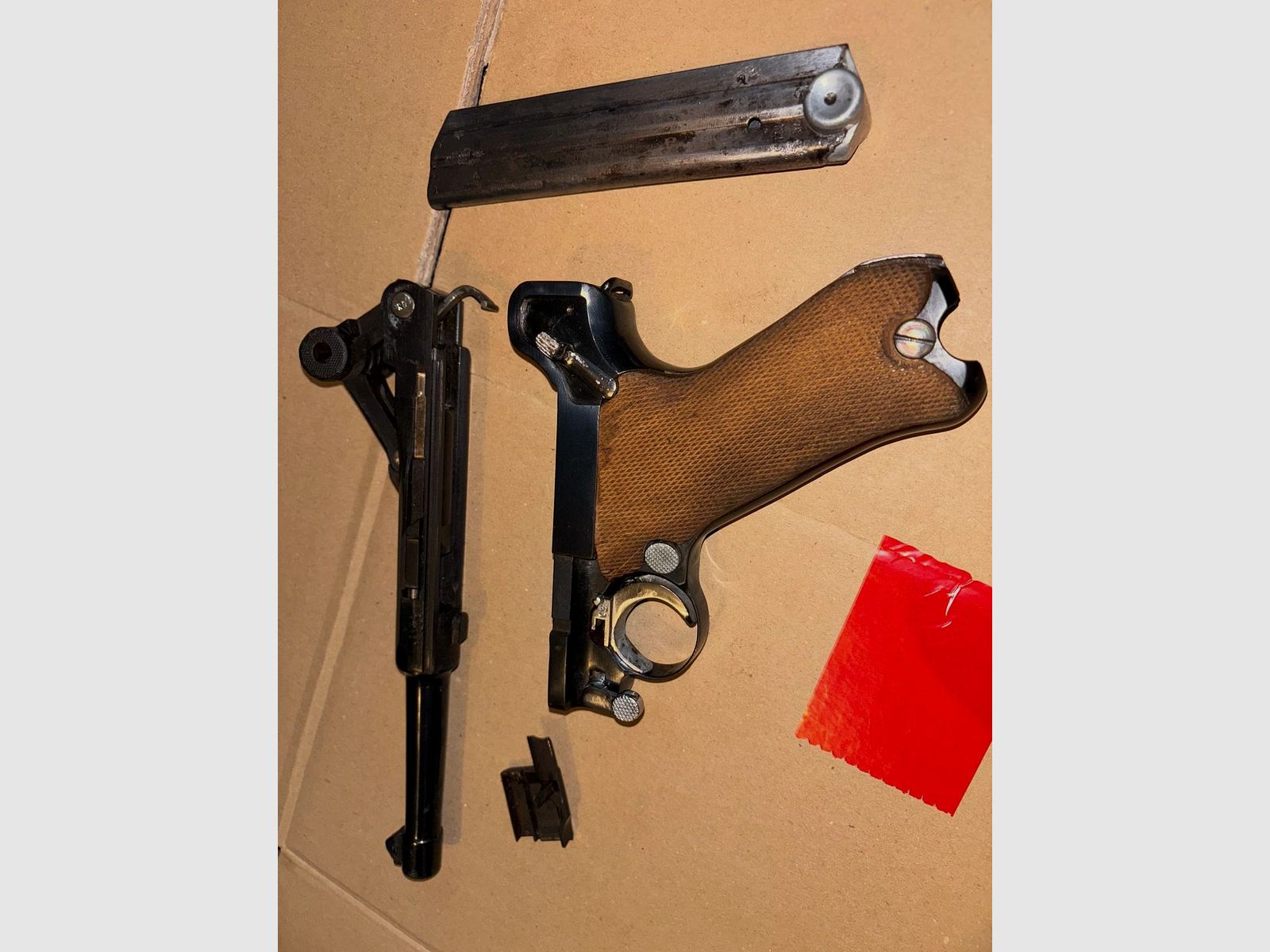 Pistole 08, Mauser-Fertigung