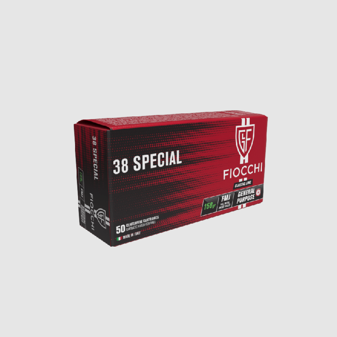 38 Special Fiocchi FMJ 158gr VE50