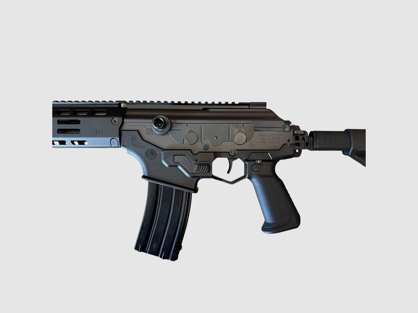 RIFLE – I.W.I. GALIL ACE SAR 5.56x45mm (223 rem) NATO Black, image 3 of 7