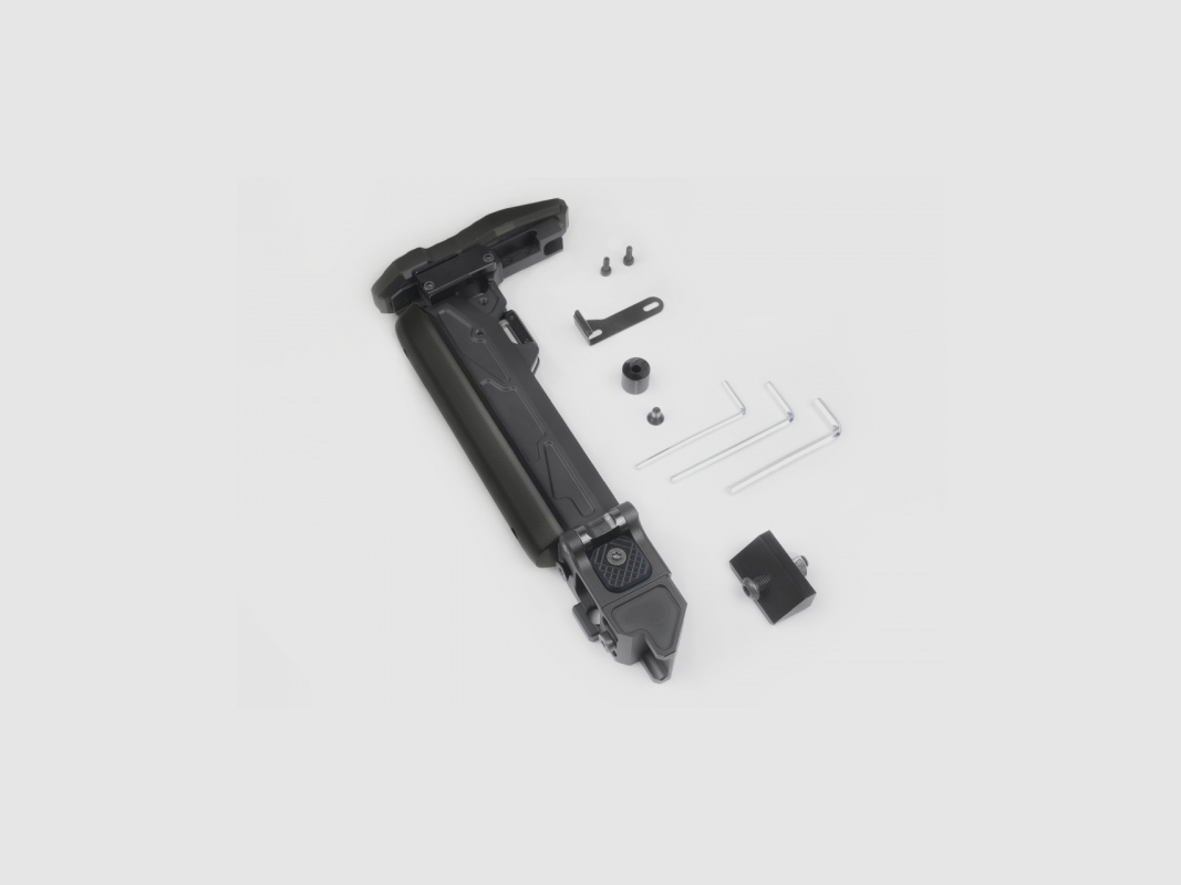 KPYK verstellbarer klappbarer Hinterschaft für AK CRC 9033 black schwarz