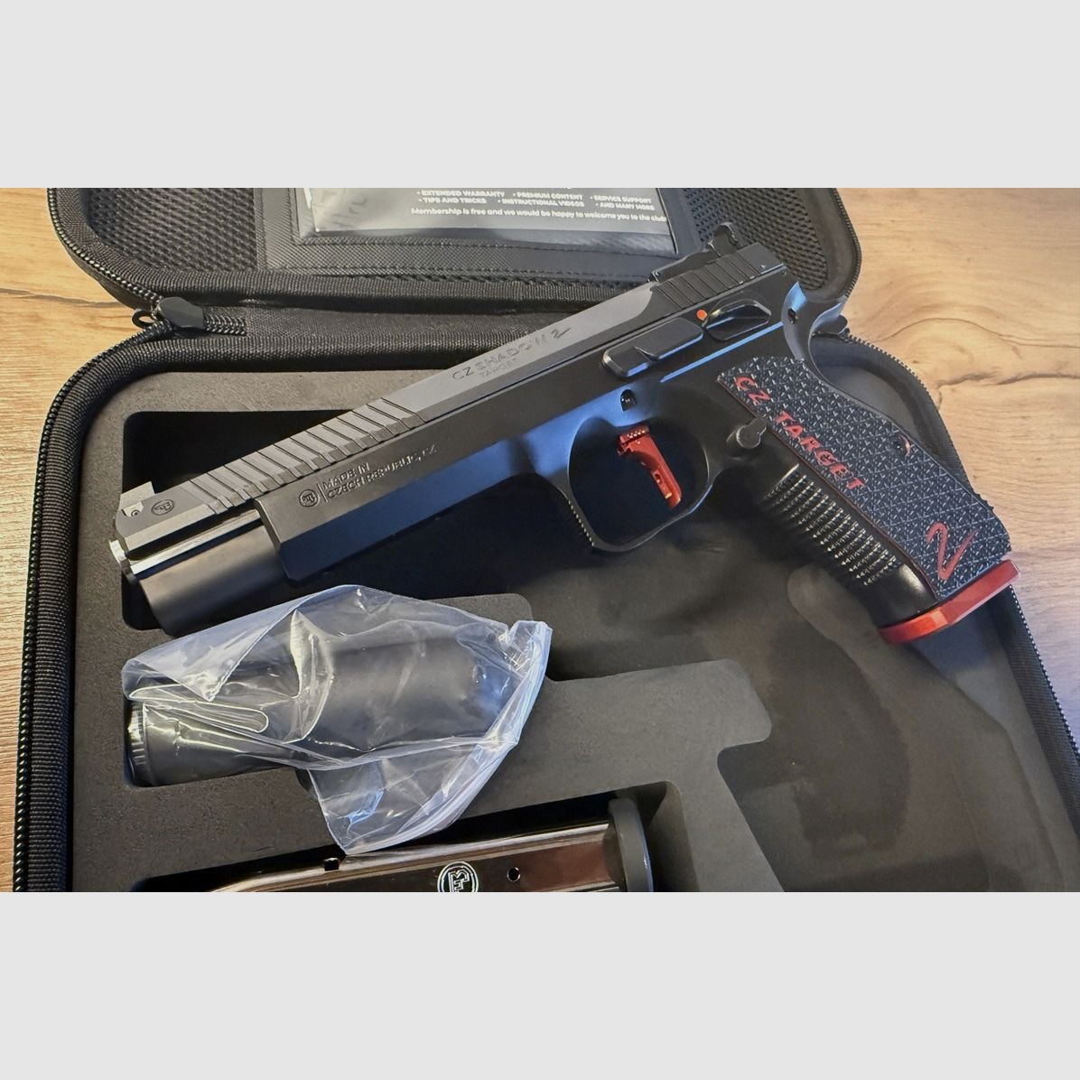 CZ Shadow II Target im Kaliber 9mm Luger mit 6" Lauf