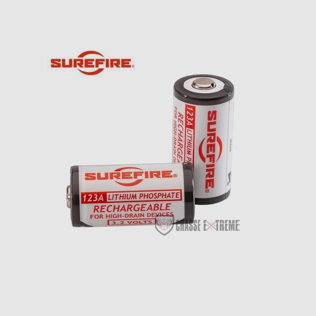 Wiederaufladbare Pile SUREFIRE CR123A Lithiumphosphat, Bild 2 von 2
