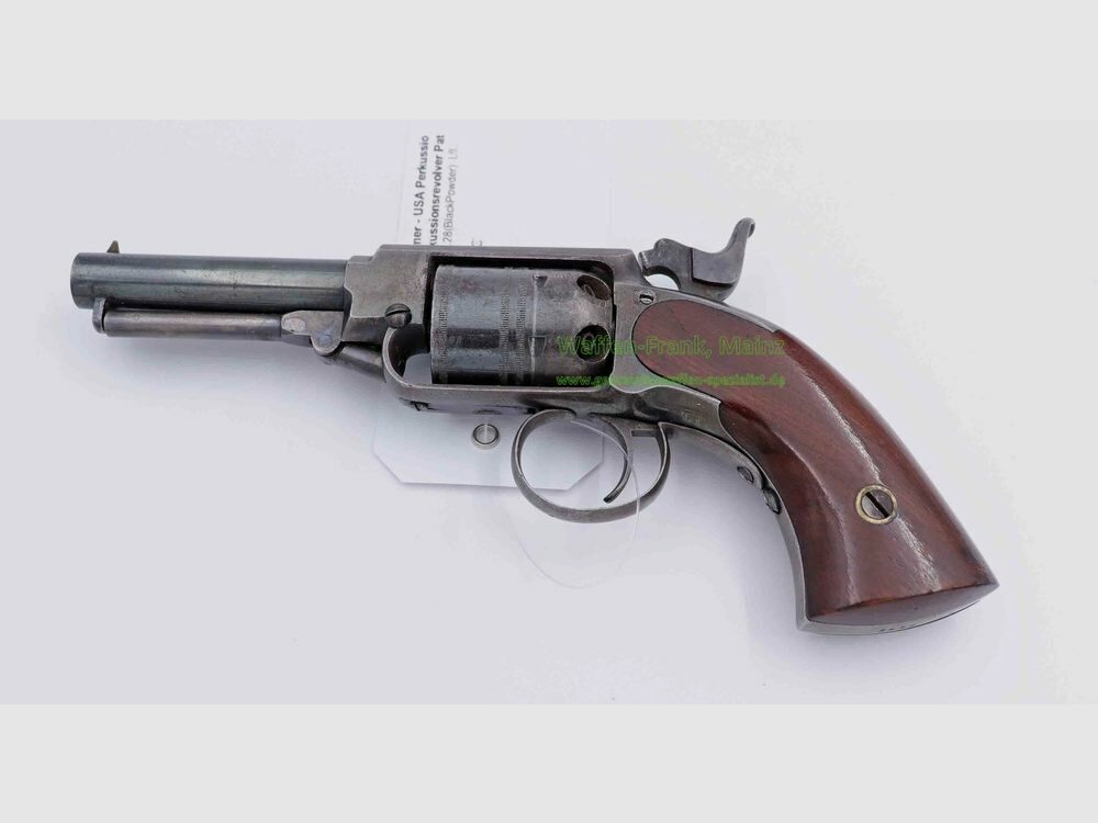 Warner - USA Perkussionsrevolver Patent1857
