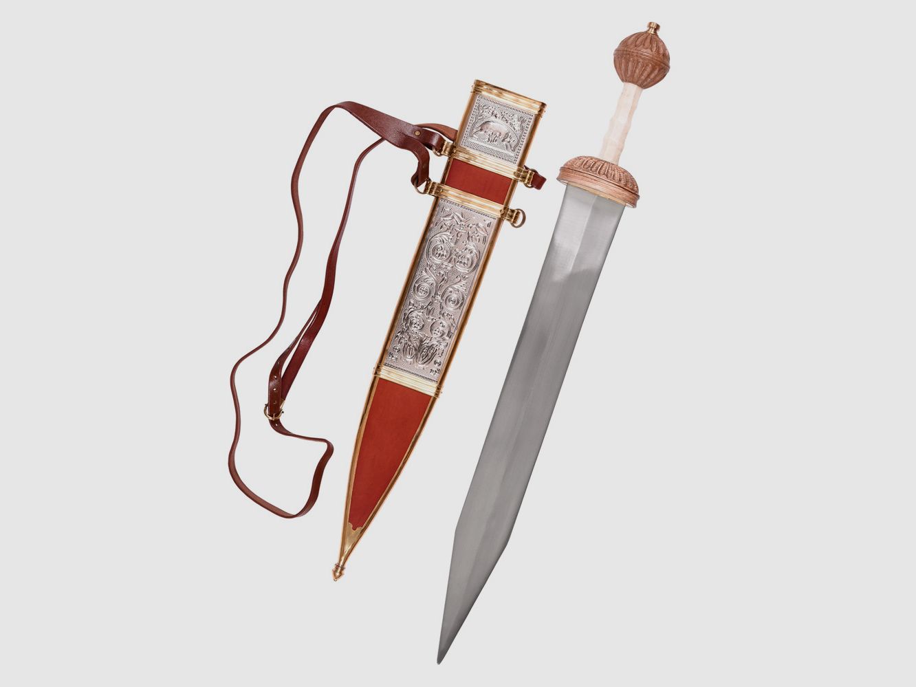 Gladius Fulham type Mainz with scabbard