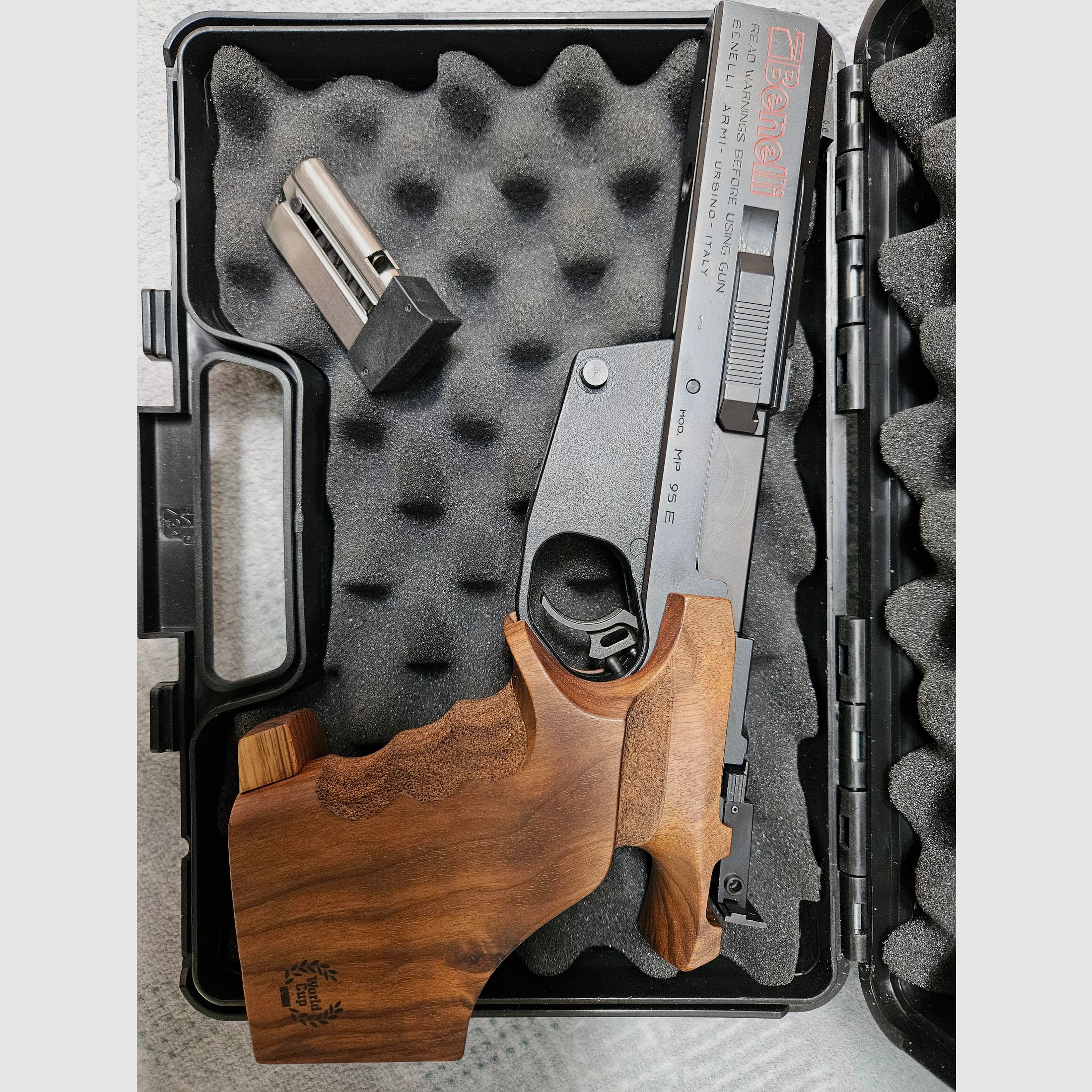 Benelli MP 95 E Kal.22 lr Matchgriff World Cup Ausführung