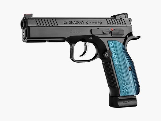 CZ SHADOW 2 SA/DA Noir/Bleu 9mm