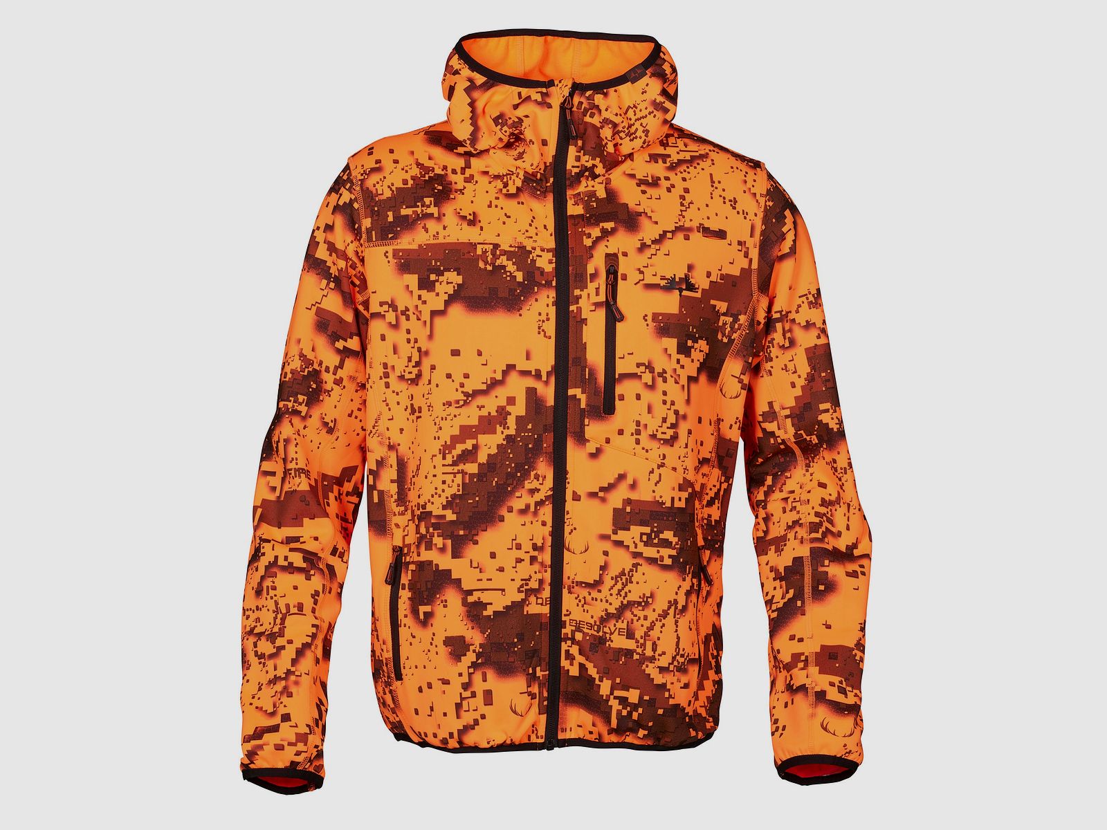 Swedteam Alpha Full Zip Sweater Men Desolve Fire L