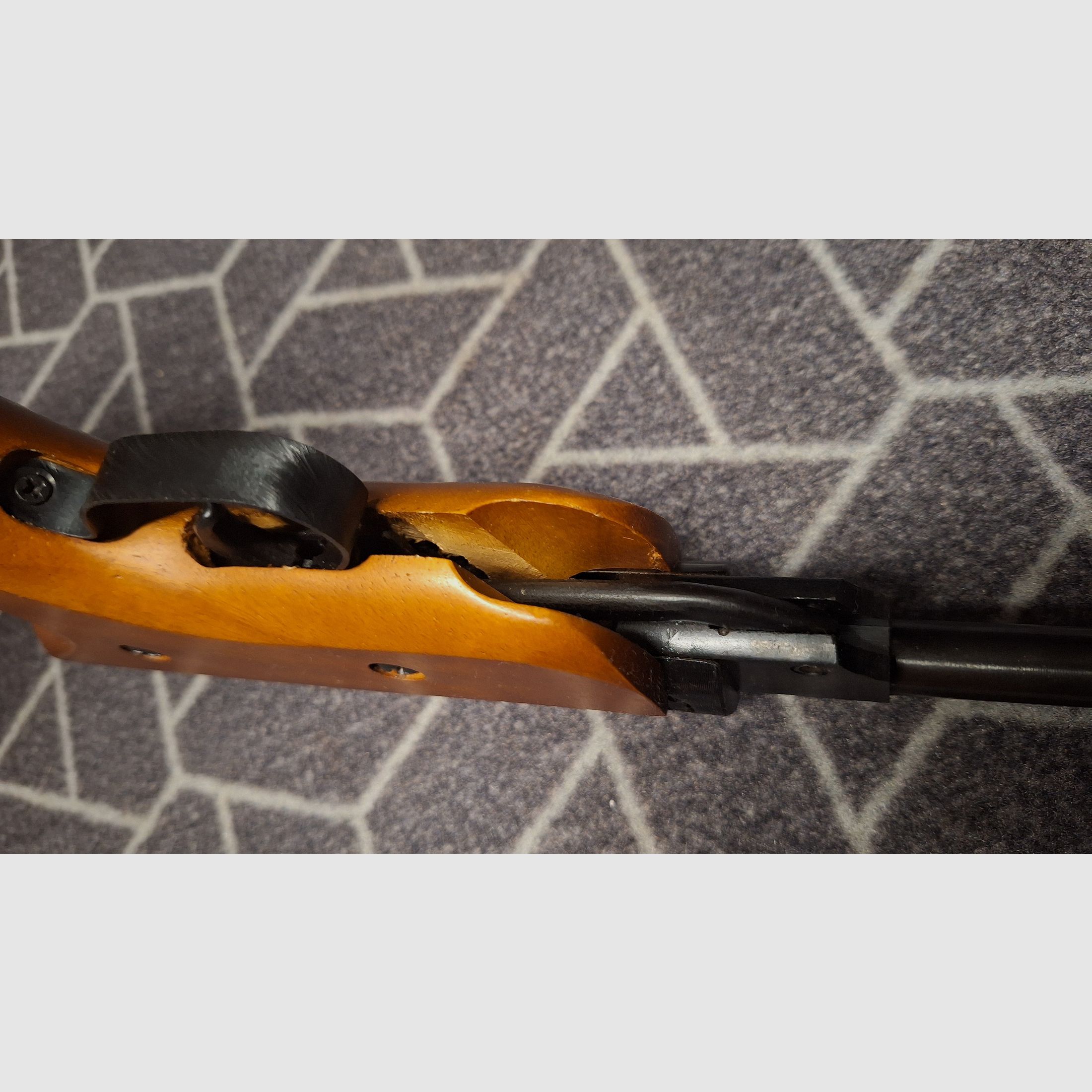 Persluchtpistool "TYTAN Model S2 Super Air Pistol" 5,5mm knikloop verzamelwapen NIEUW!