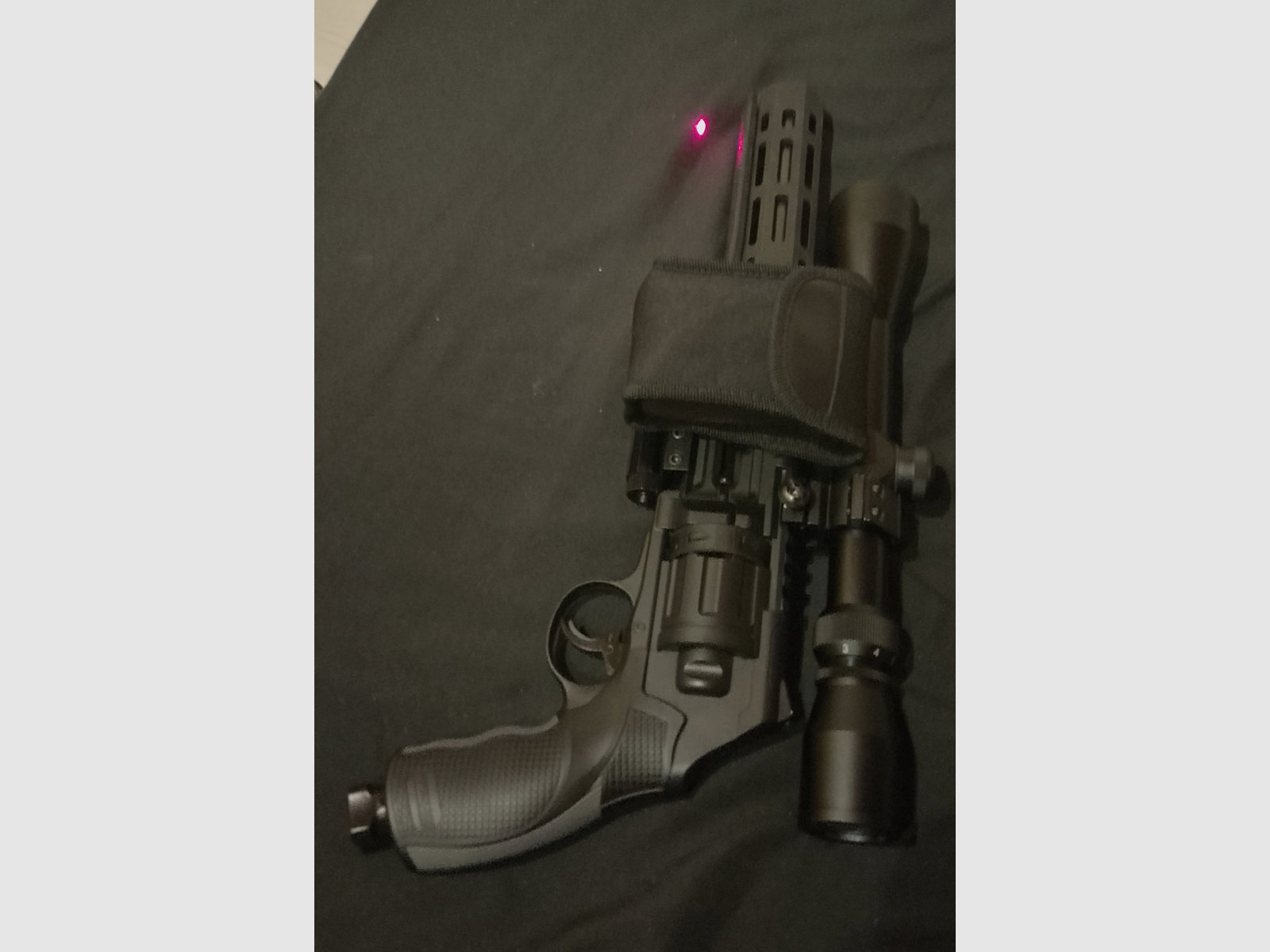 3-9x40 richtkijker op Long T4e HDR50 tactisch geweerkit Rood punt rubberen kogels RAM paintball marker Cal .50 set laser CO2 capsules revolver lange loop