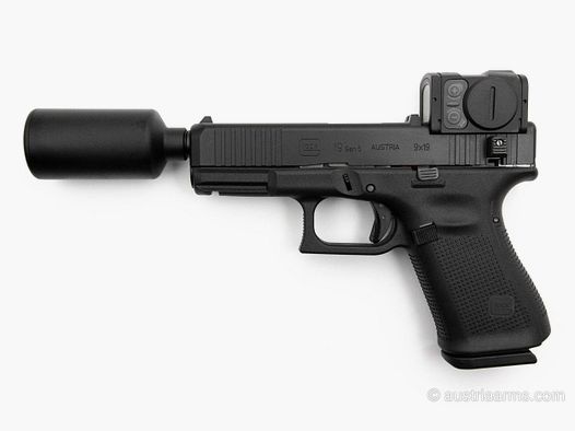 Glock 19 Gen5 "Hush Puppy" Set, 9x19mm BLK