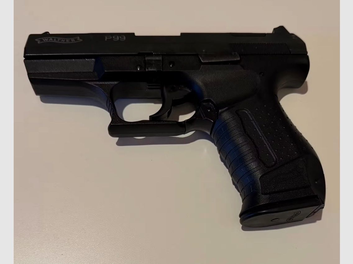 Walther P99 pistola de fogueo 9mm P.A.K. negra