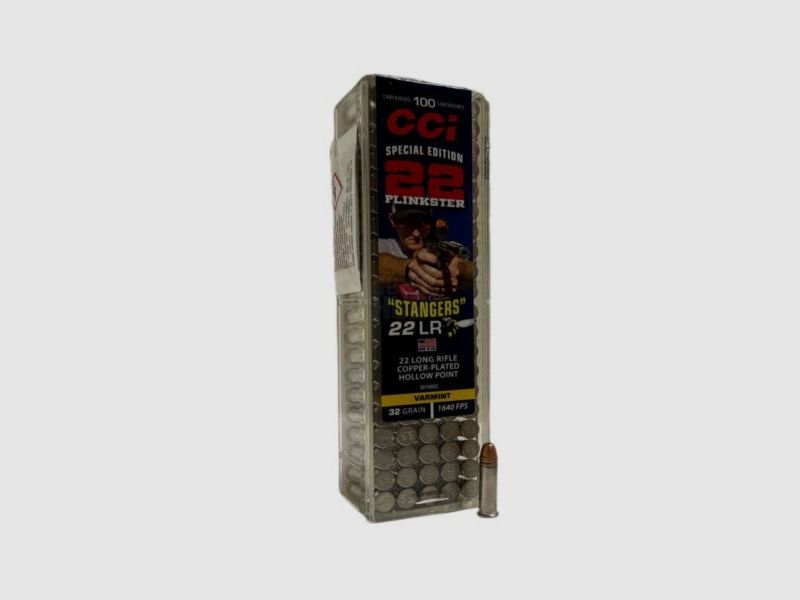 Munitions CCI .22 LR Stangers 2,07 g/32 gr