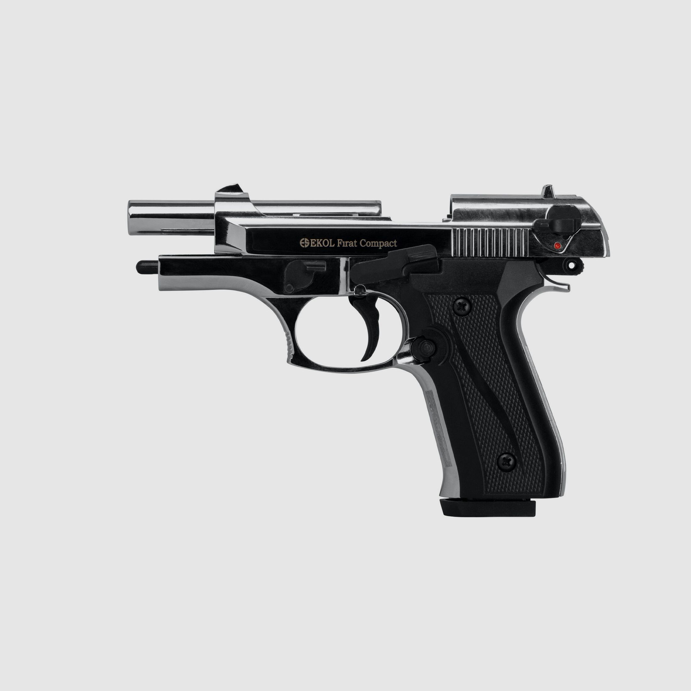 Ekol Firat Compact Cromo 9mm P.A.K. - Pistola a segnale, immagine 2 di 2