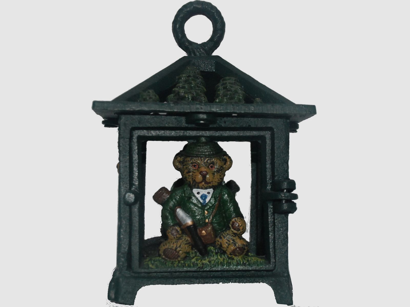 'Sir Teddy' Windlicht aus Gusseisen
