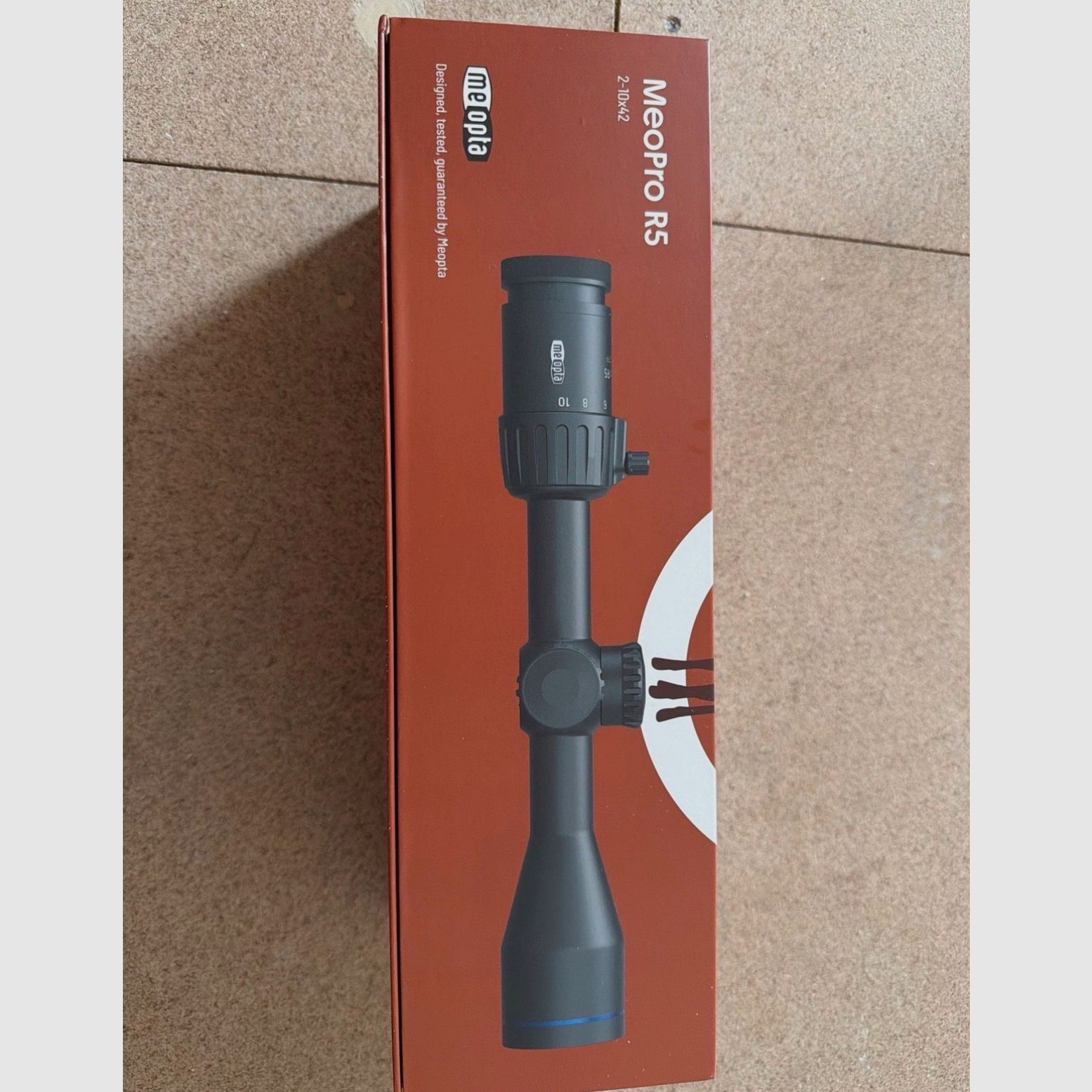 Meopta MeoPro R5 2-10x42 SFP Z-Plex incl. anillas de montaje
