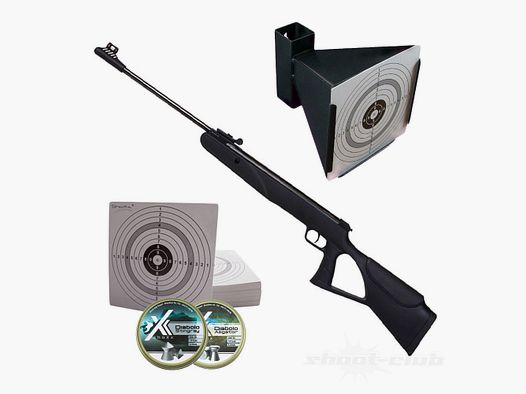 Diana Two-Sixty Luftgewehr 4,5mm Diabolo Kugelfang Set