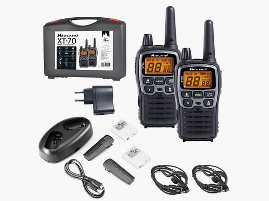 Midland Radio XT70 Adventure Case Set