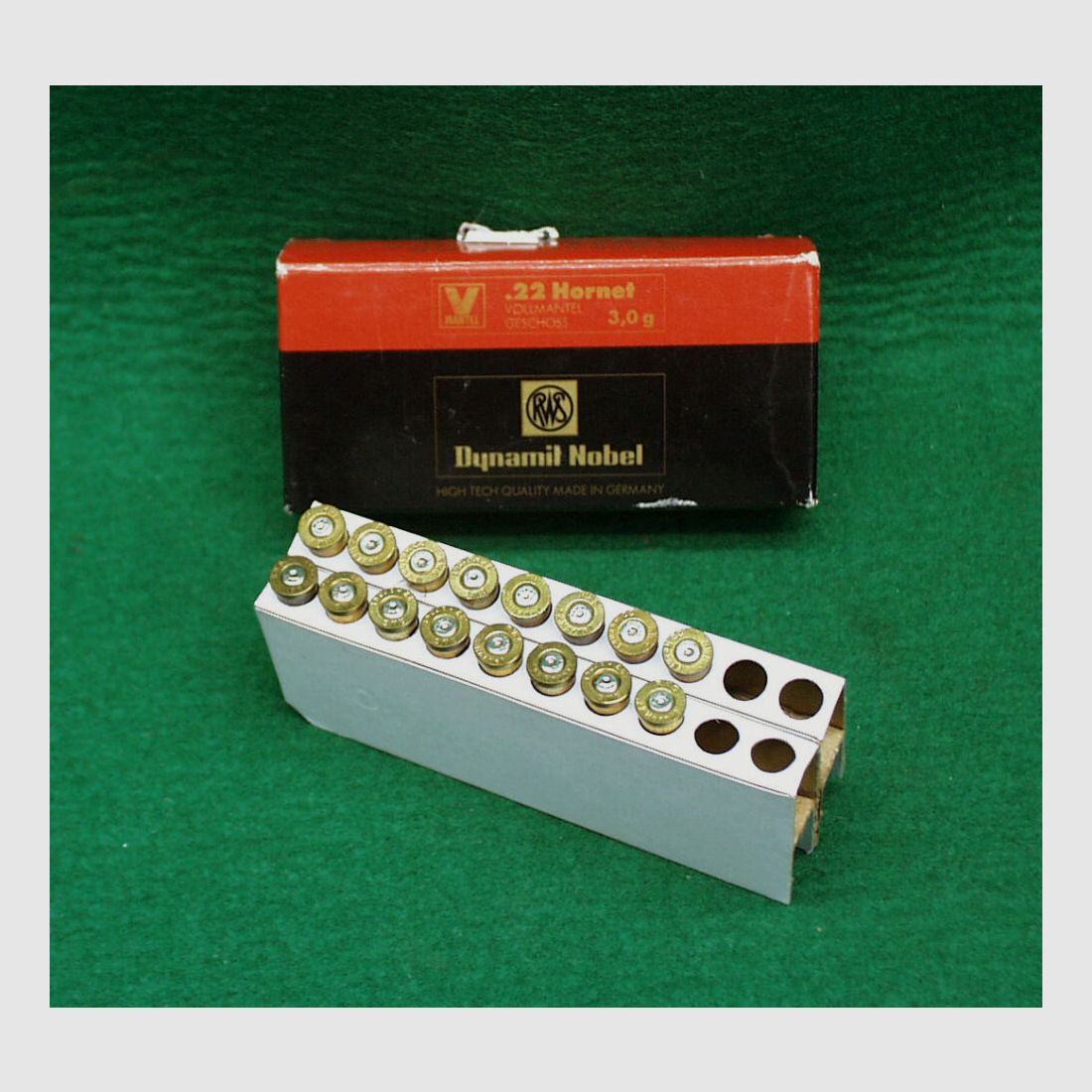 RWS Hülsen .22Hornet, gebraucht