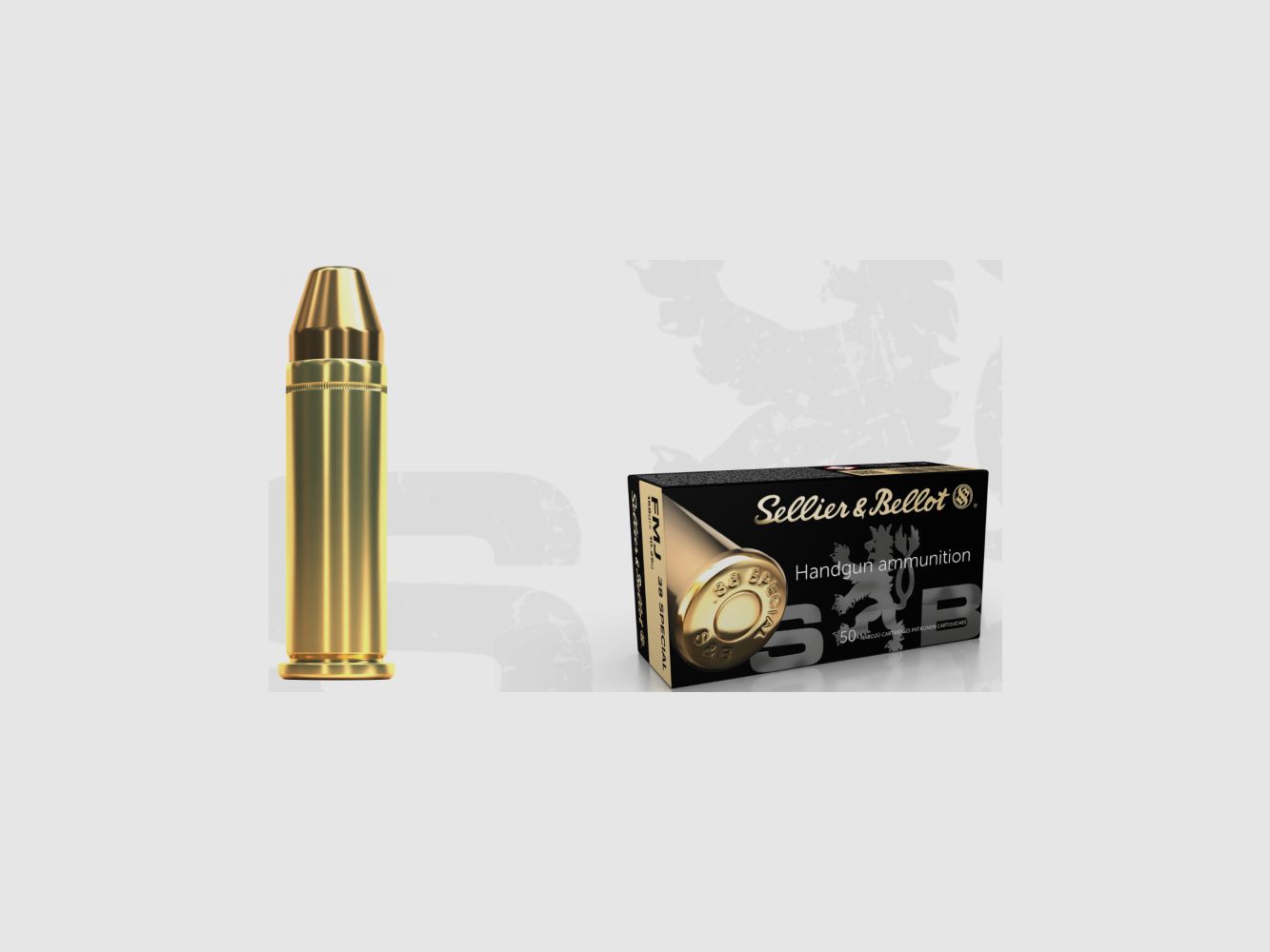 38 SPECIAL SELLIER & BELLOT (SCATOLA DA 50 PATRONI) 158GRS, 10G