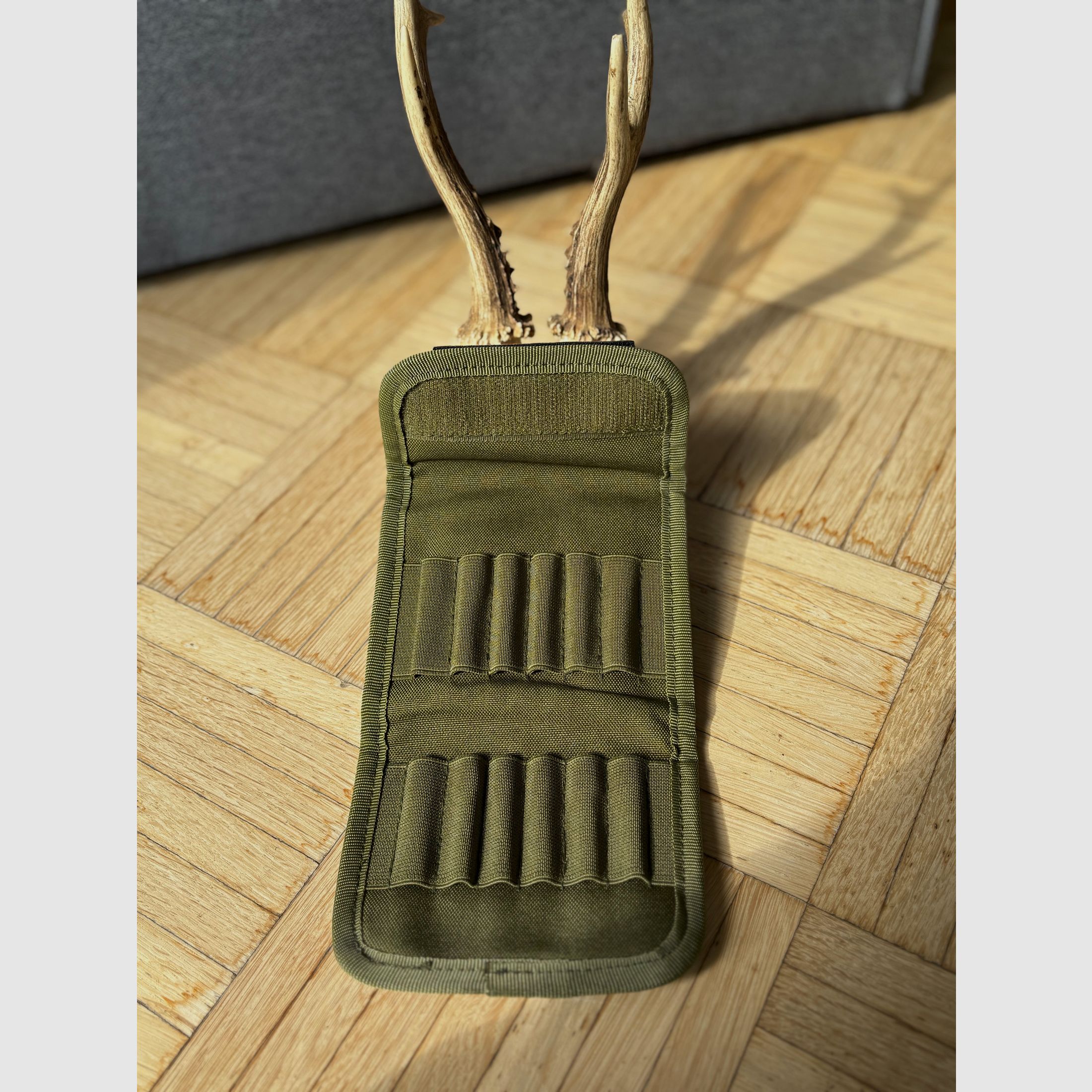 Estuche para cartuchos de caza, bolsa para cartuchos de nylon para cinturón