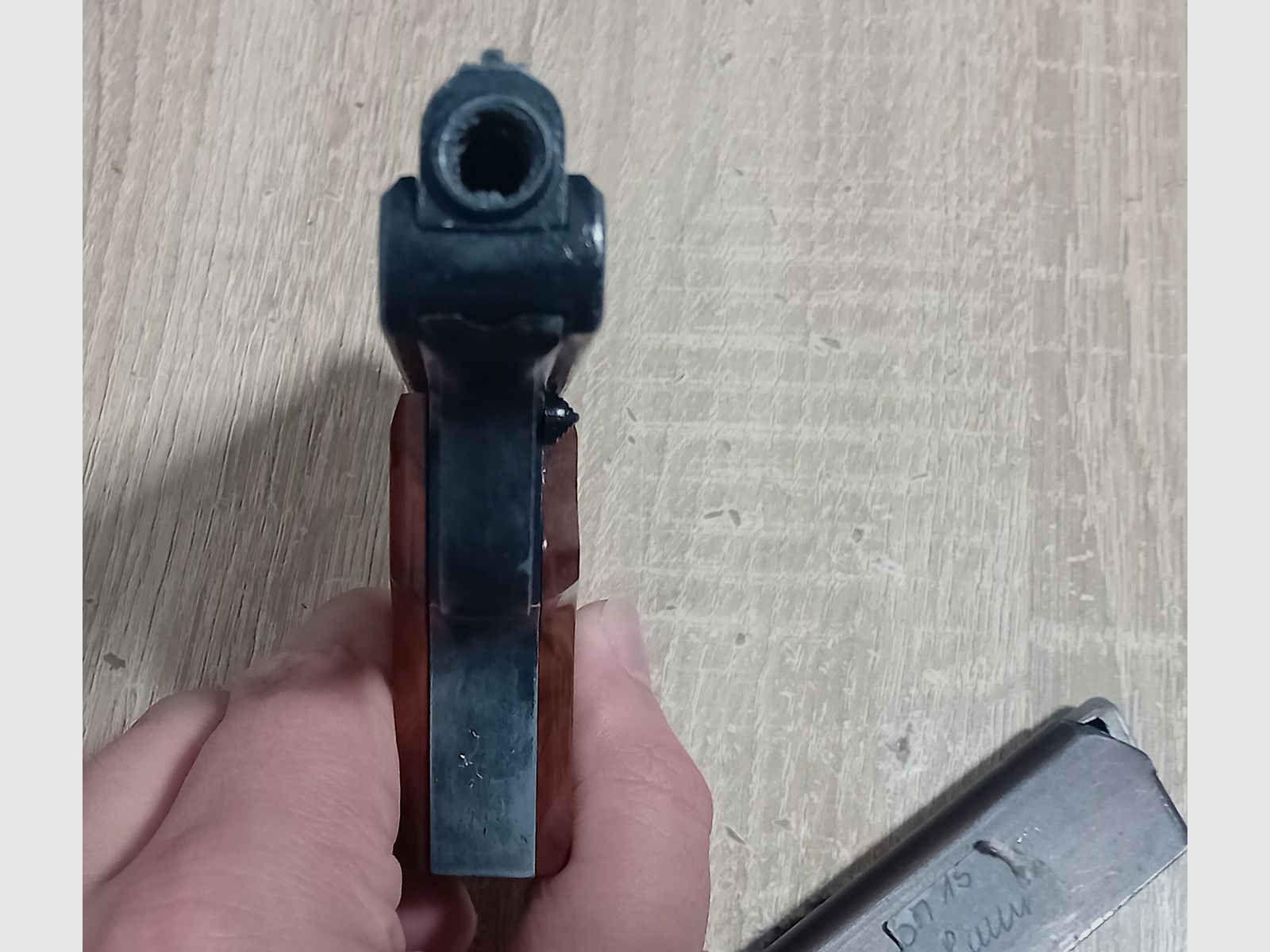 Old Rhön SM 15 caliber 8 mm blank in PTB 83/2 from 1976!