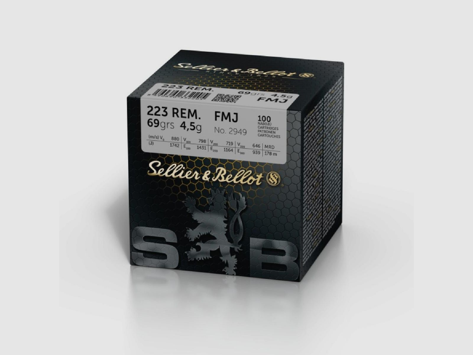 Sellier&Bellot Munition .223 Rem 69gr