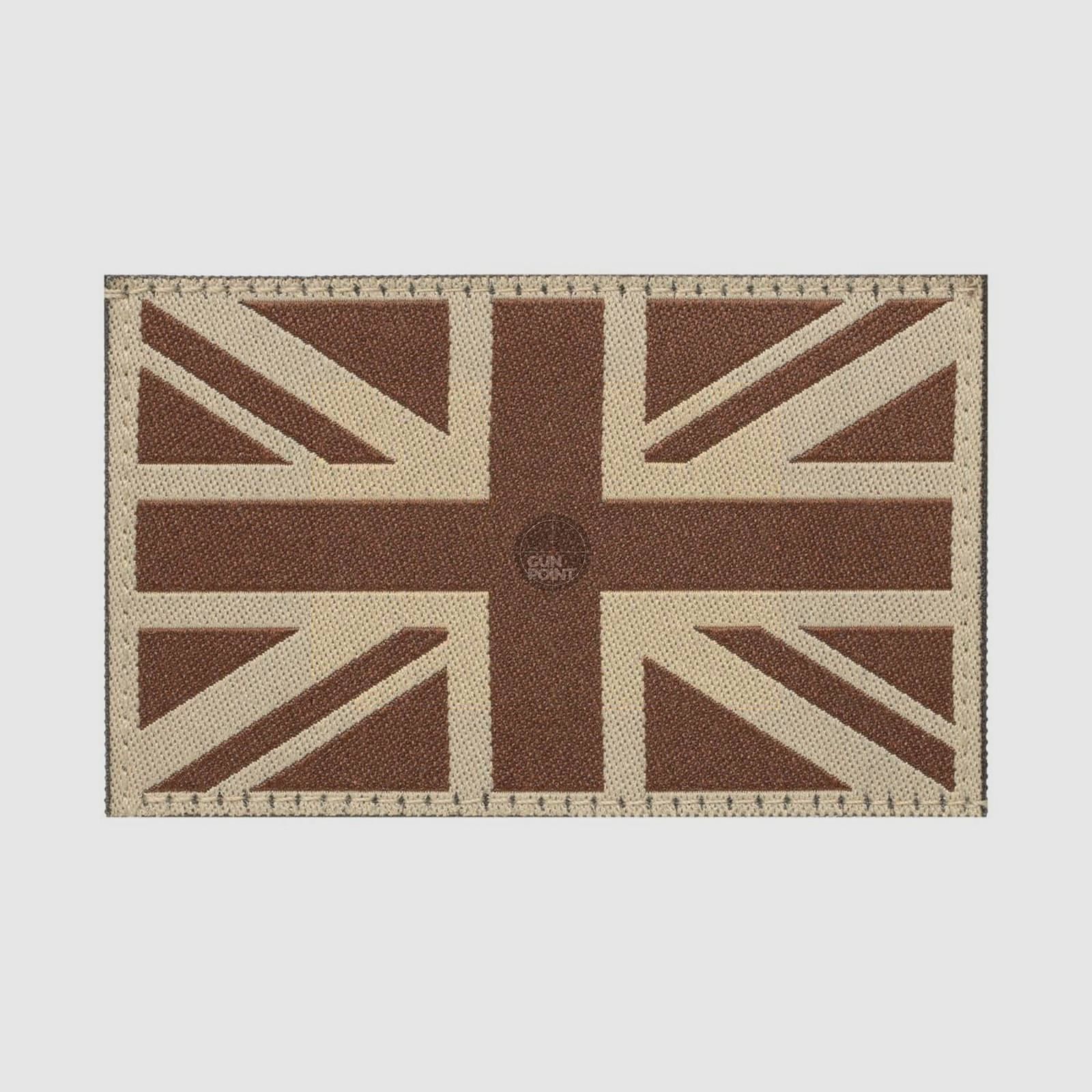 Clawgear Great Britain Flag Patch-Desert