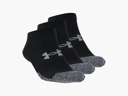 Under Armour No Show HeatGear Socks 3 Pairs