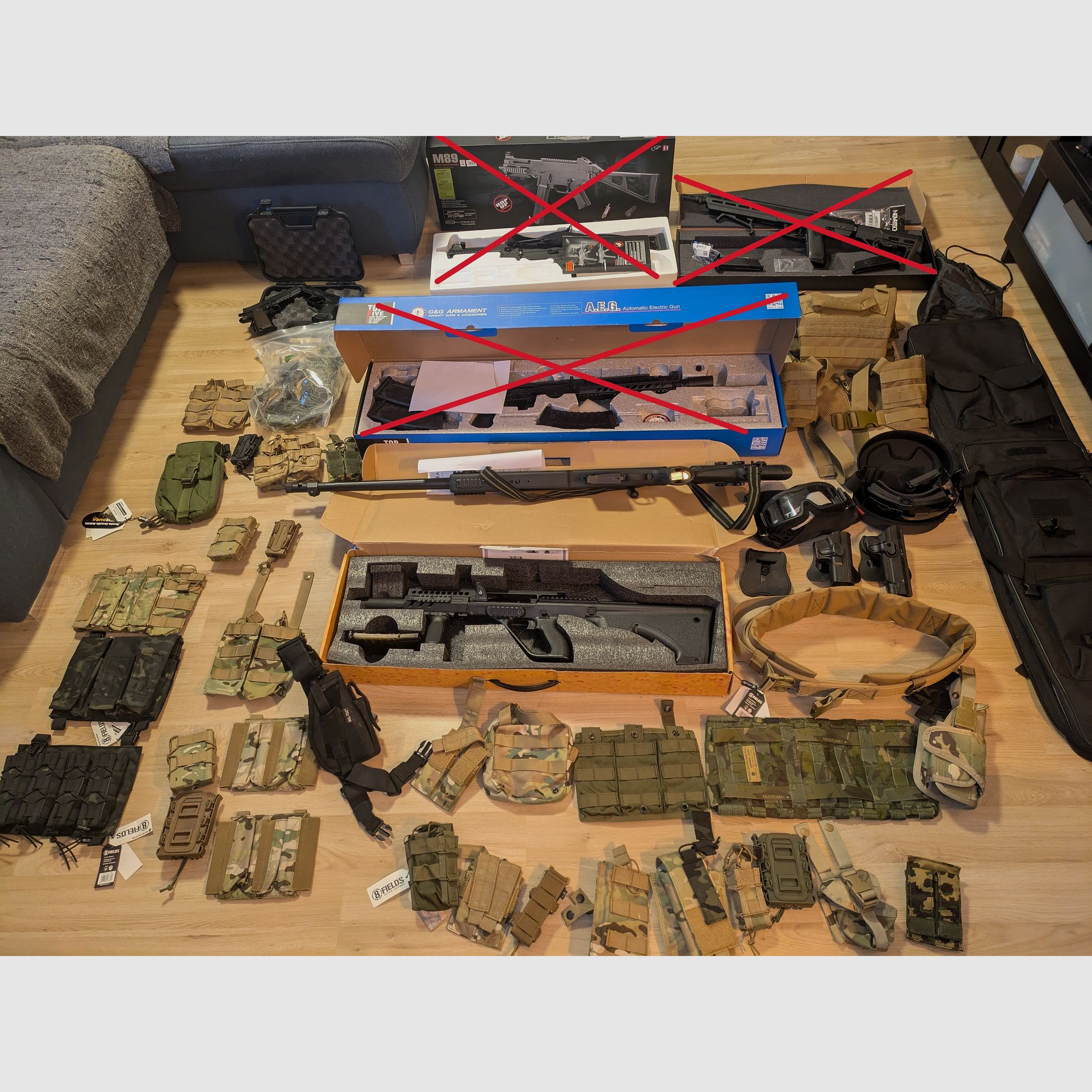 Airsoftsammlung zu verkaufen