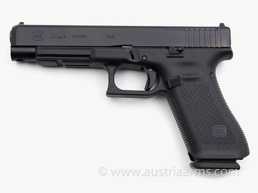 Glock 34 Gen 5 MOS, Neuwaffe, 9×19 mm Luger