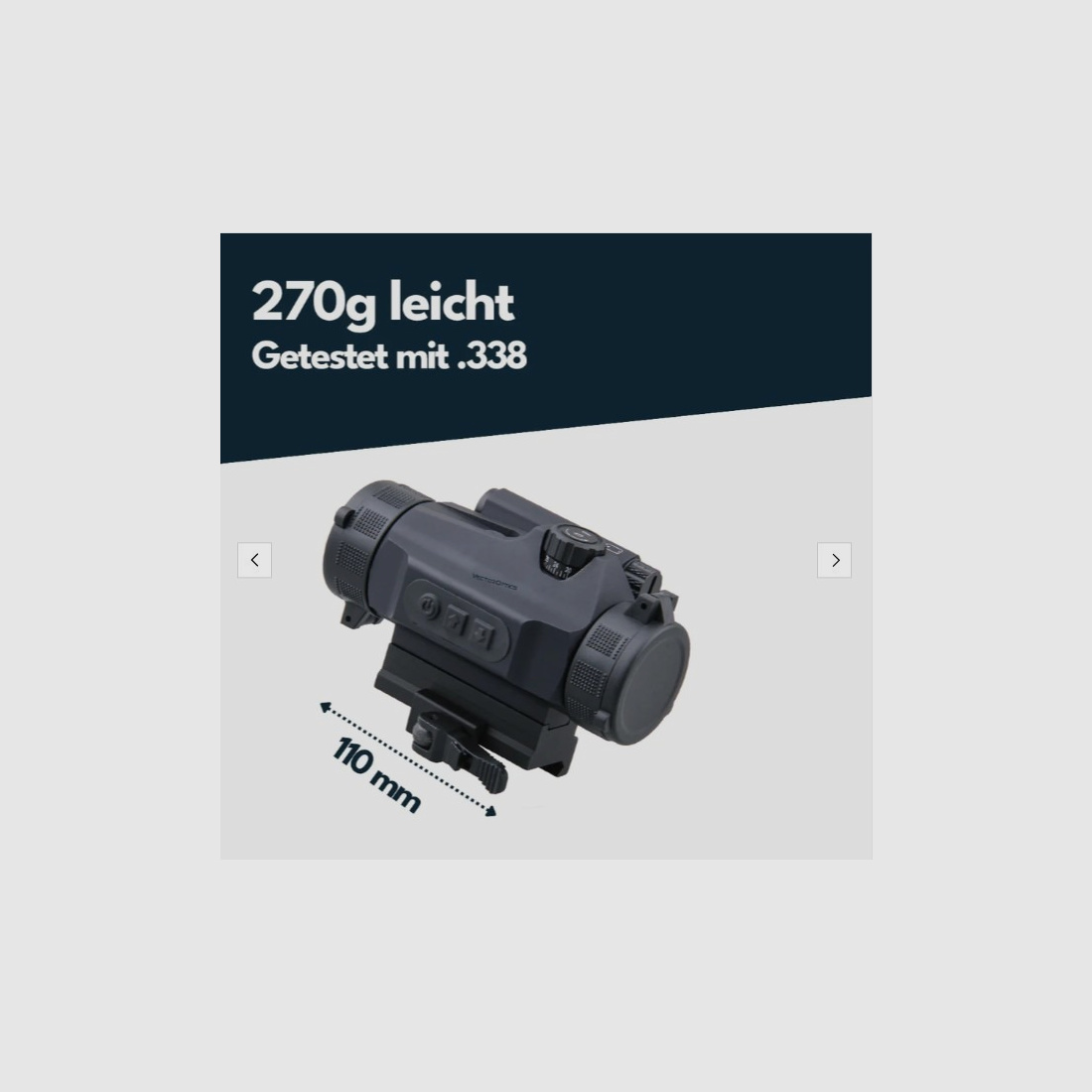 Vector Optics SCRD-26II Nautilus 1x30 QD - Leuchtpunktvisier