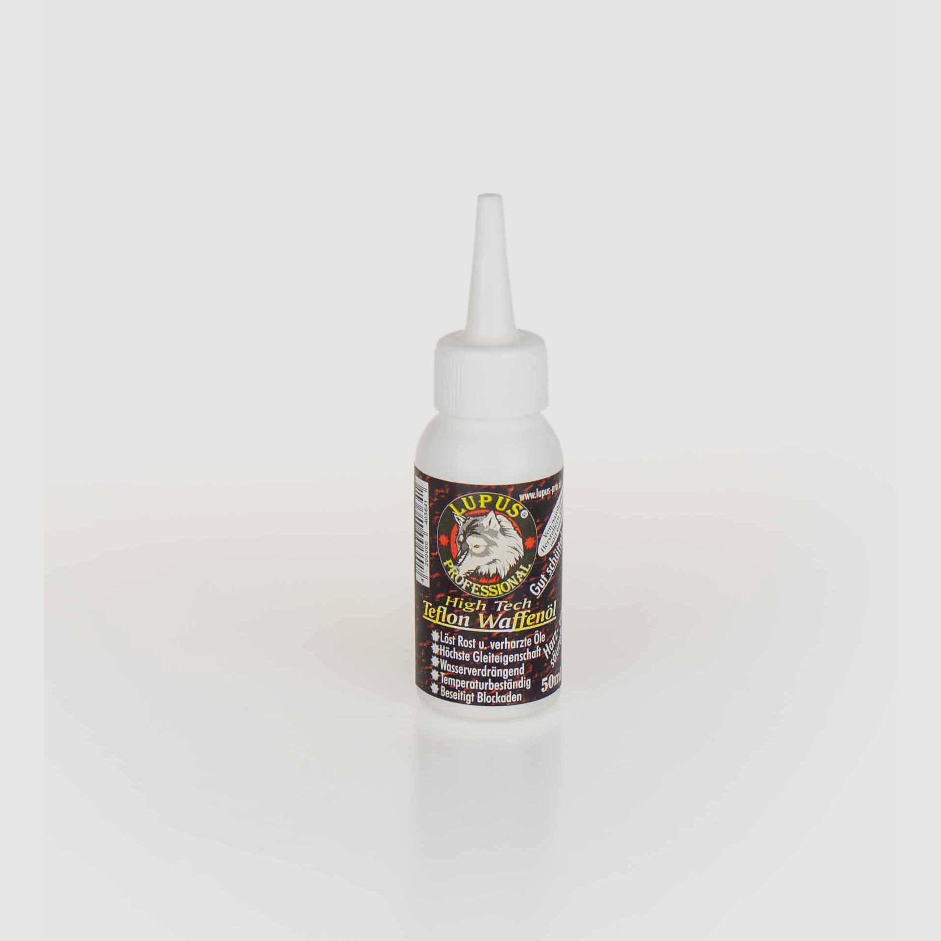 Teflon Waffenöl - LUPUS – Inhalt: 50ml