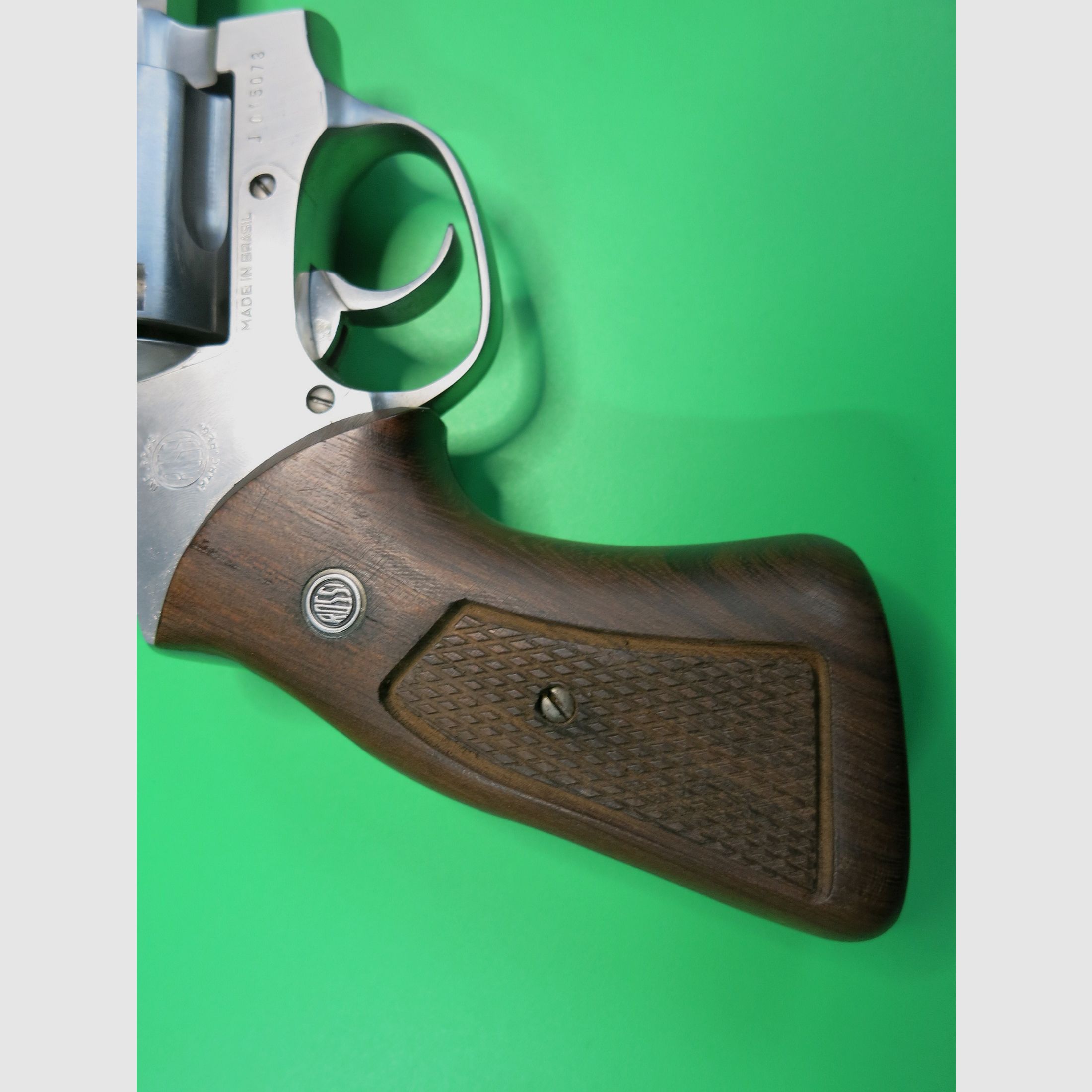 Rossi Interarms Edelstahl Revolver M851, .38 Special, 6 Schuss, DA/SA, Amadeo-Rossi M-851, Fallenjagd #17