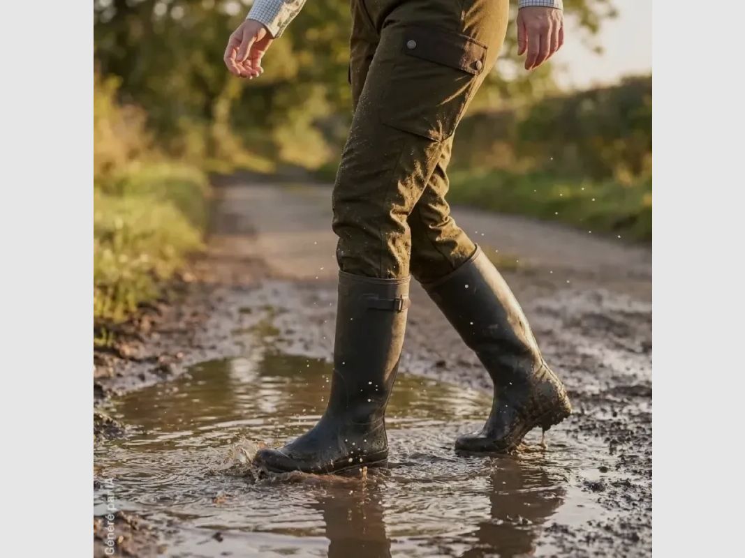 Damen Jagdhose Eagle grün - Wasserdicht und atmungsaktiv, Bild 7 von 13