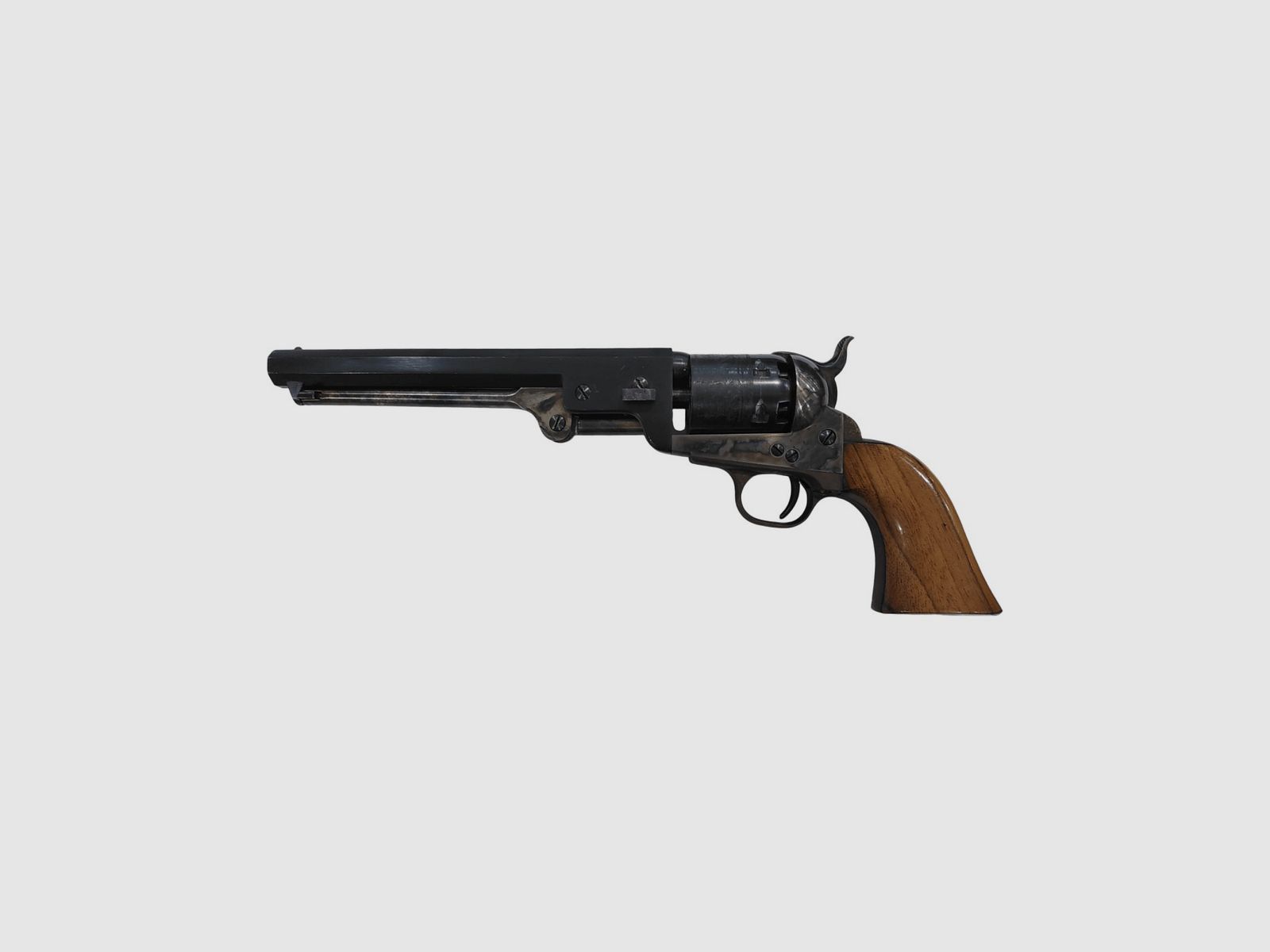 Uberti Revolver Schwarzpulver 1851 NAVY Messing Kal. 36 Lauf 7,5" brüniert inklusive Zubehör, Bild 1 von 9