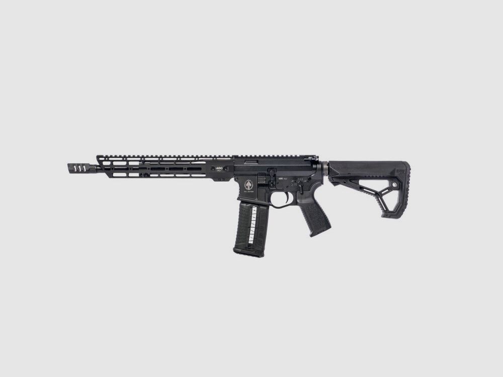 Armi Dallera Custom Spartan 16" (16 Zoll) Bull Barrel .223 Rem. Schwarz Selbstladebüchse