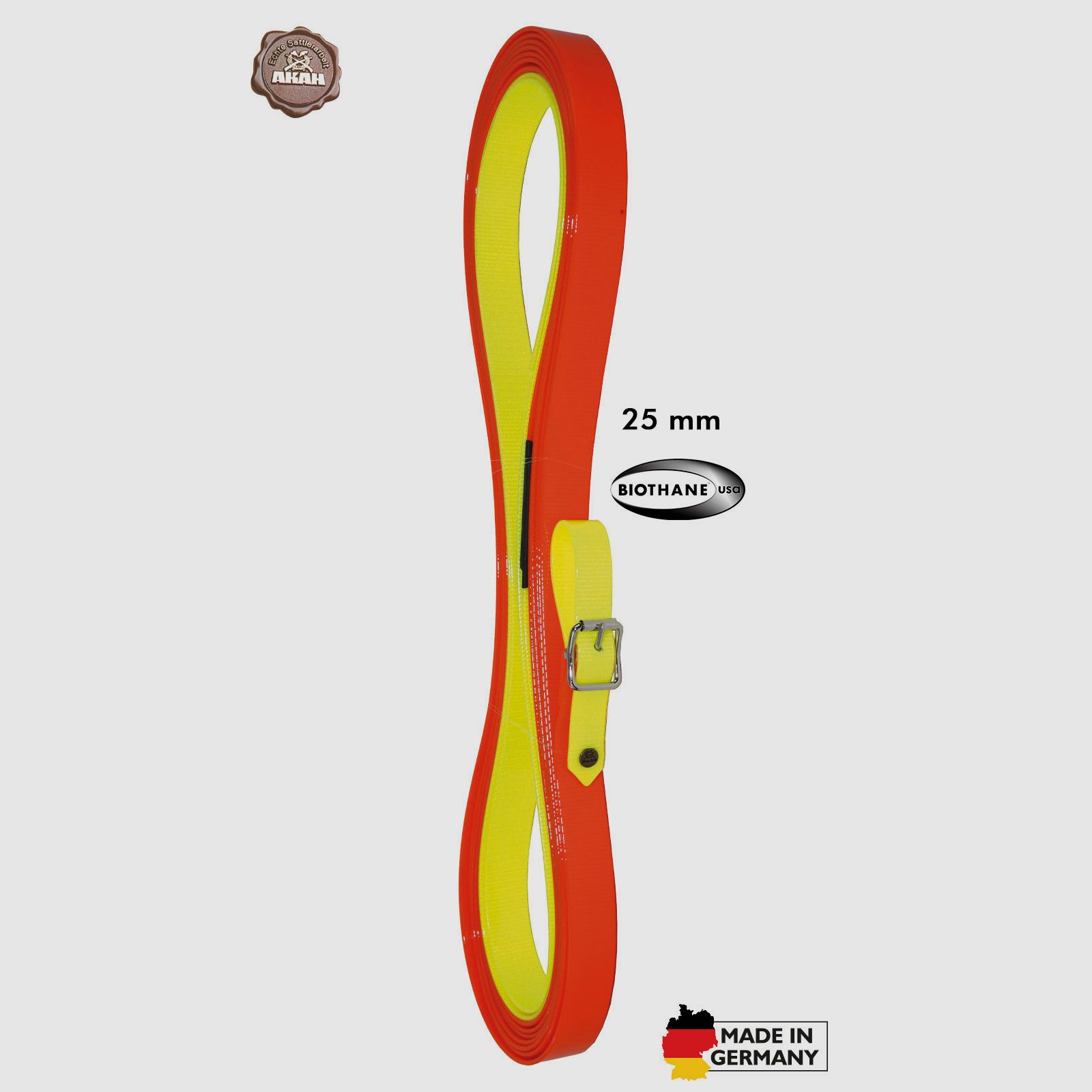 AKAH BioThane® Pas do śledzenia Professional – Szerokość: 19 mm