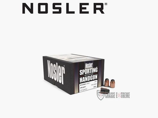 250 Proiettili NOSLER Cal 44-240gr Jhp