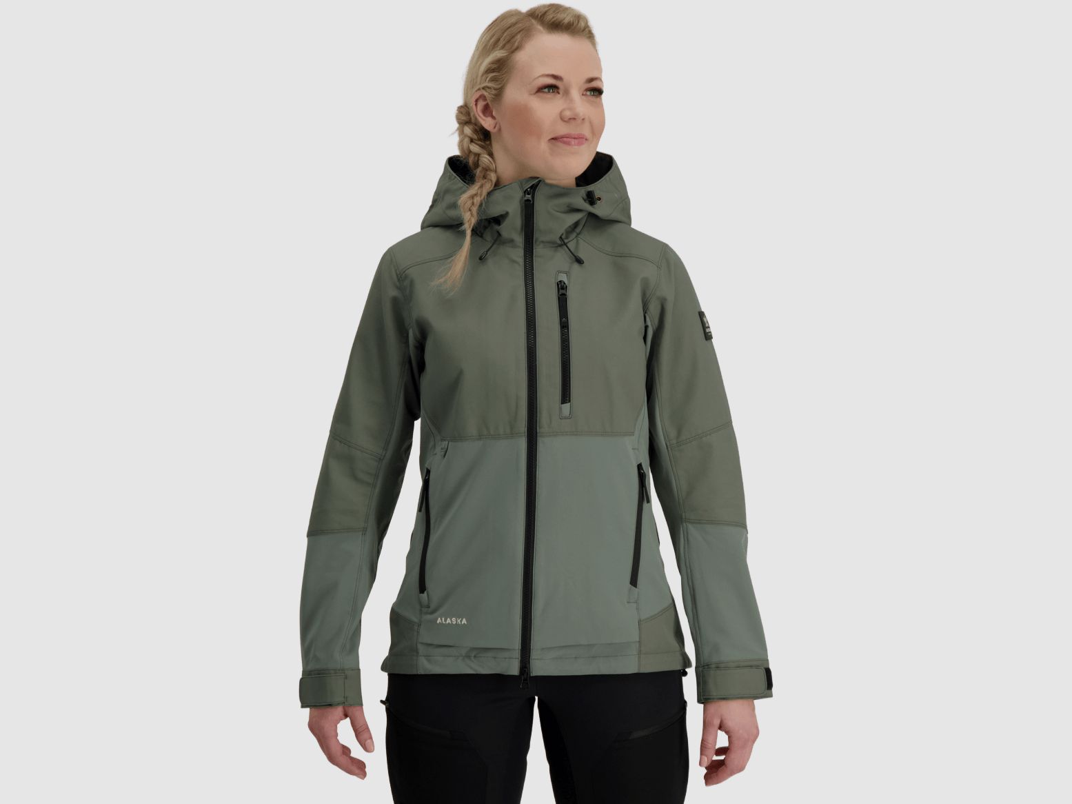 Alaska 1795 Trekking Lite Pro Jacke Damen Agave Green S
