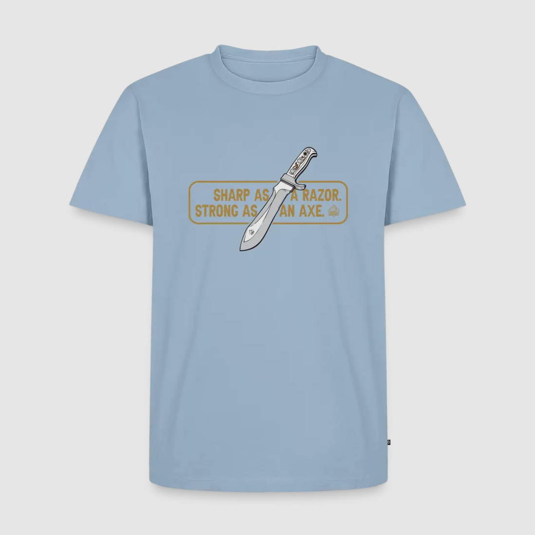 PUMA Men´s Premium T-Shirt "White Hunter Sharp & Strong"