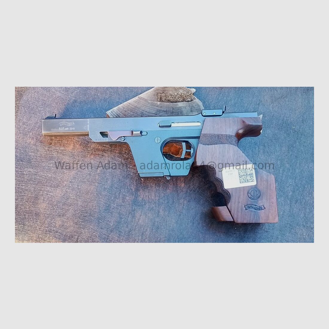 Carl Walther GSP sport pistol