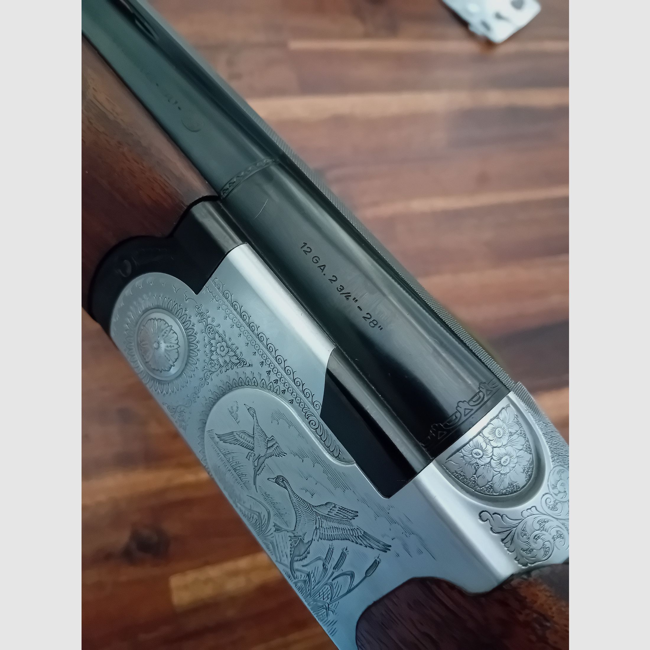 Sauer und Sohn Drilling/ Beretta S 687 Bockflinte 