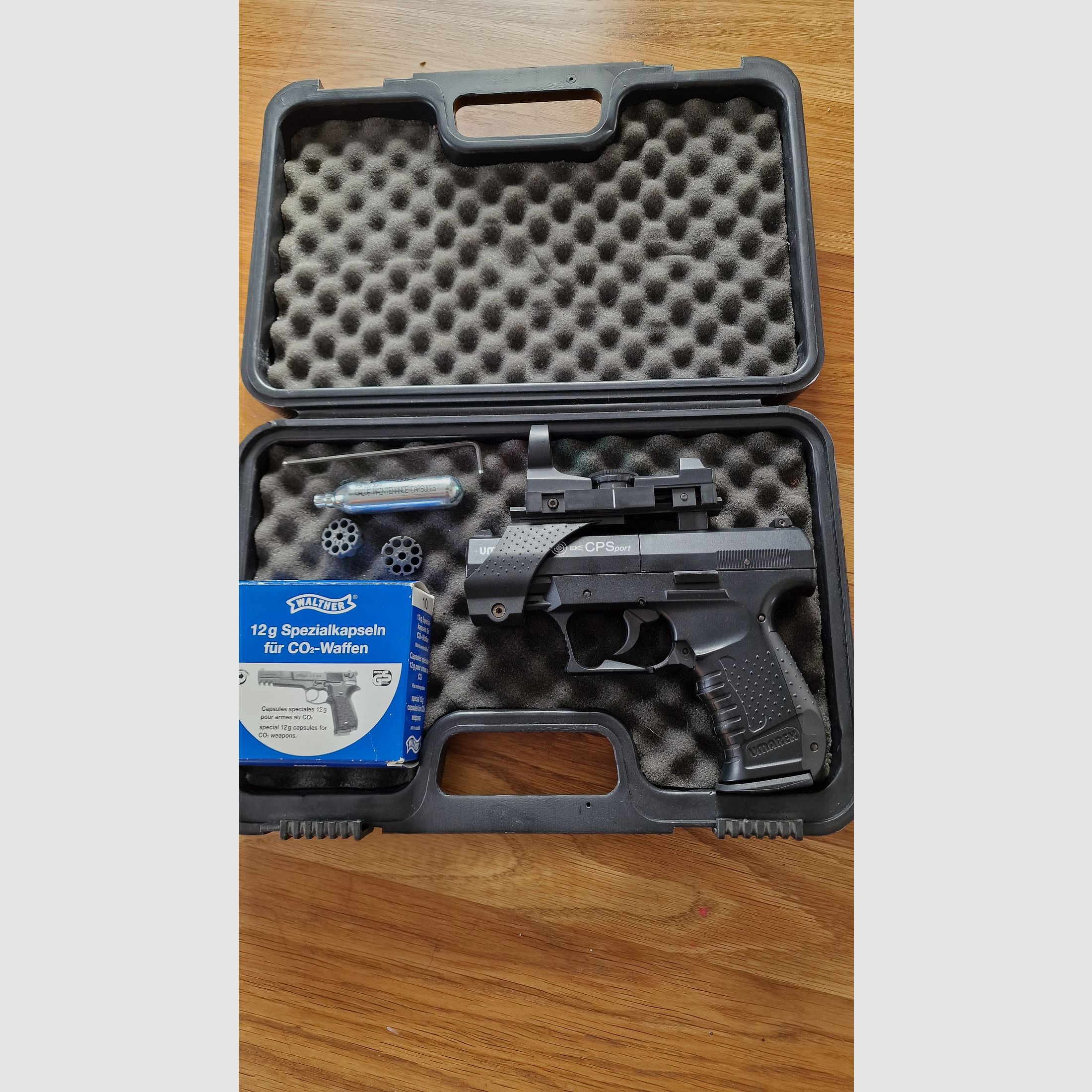 Umarex CPS Sport con punto de luz pistola de aire CO2